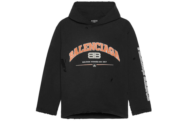 Толстовка женская Balenciaga, черный / оранжевый
Толстовка женская Balenciaga, черный / оранжевый