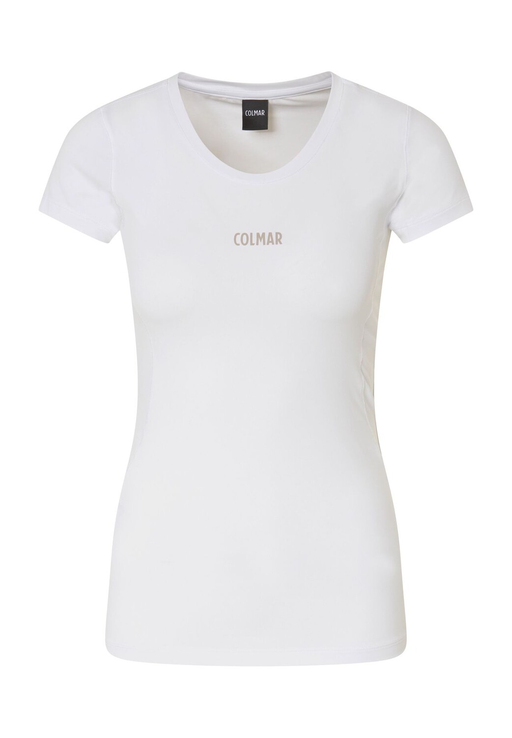 Футболка, круглый вырез, с логотипом, для женщин COLMAR, белый 
Футболка, круглый вырез, с логотипом, для женщин COLMAR, белый