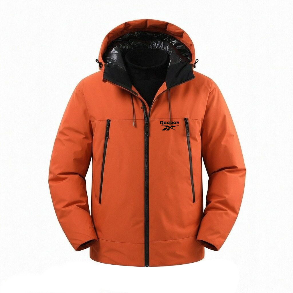 Пуховик Unisex с капюшоном утепленный Reebok, оранжевый
Пуховик Unisex с капюшоном утепленный Reebok, оранжевый