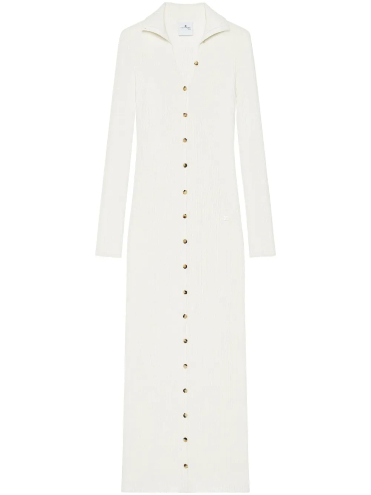 Courrèges платье в рубчик, белый
Courrèges платье в рубчик, белый