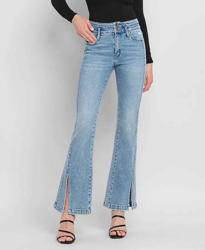 Женские джинсы-клеш с высокой талией и разрезом по низу Flying Monkey, синий
Женские джинсы-клеш с высокой талией и разрезом по низу Flying Monkey, синий