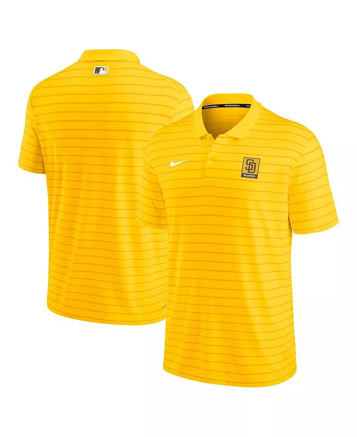 Мужская полосатая поло San Diego Padres золотистого цвета Nike
Мужская полосатая поло San Diego Padres золотистого цвета Nike