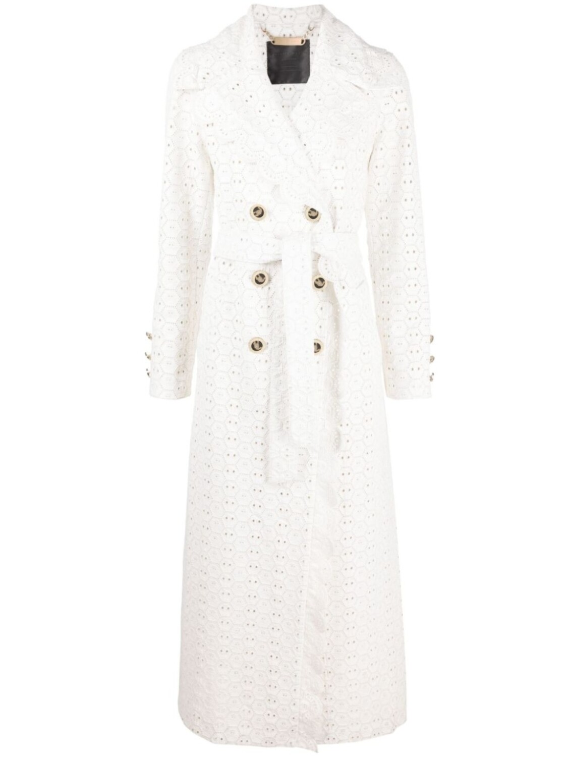 Philipp Plein длинный кожаный тренч Sangallo, белый
Philipp Plein длинный кожаный тренч Sangallo, белый