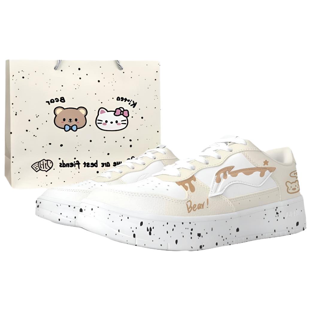 Плавучая лодка Li Ning с изображением кролика, занимающегося кунг-фу, милый медвежонок Milk Cute Bear Meow, сумка для покупок из искусственной кожи., бежевый
Плавучая лодка Li Ning с изображением кролика, занимающегося кунг-фу, милый медвежонок Milk Cute Bear Meow, сумка для покупок из искусственной кожи., бежевый