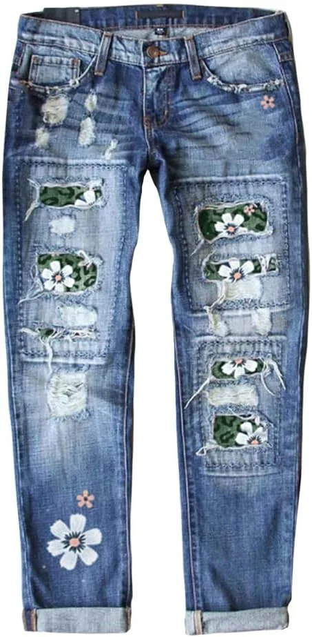 Женские джинсы High Waisted с ирландским клевером Ripped Distressed Guteidee
Женские джинсы High Waisted с ирландским клевером Ripped Distressed Guteidee