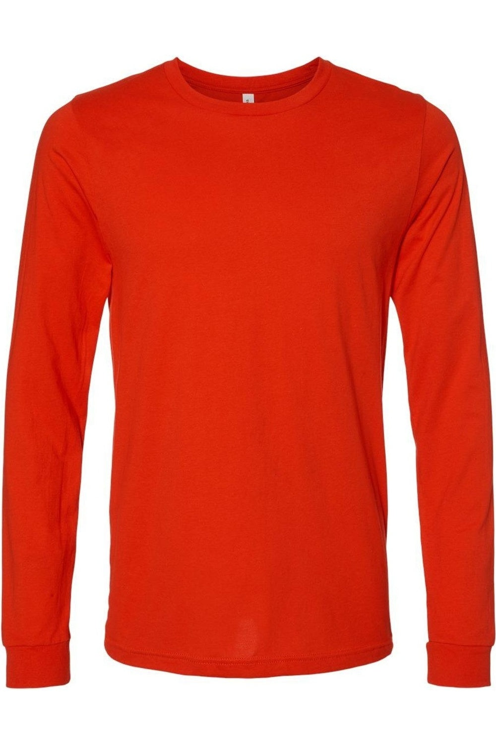 Футболка унисекс из джерси с длинным рукавом BELLA + CANVAS, цвет poppy 
Футболка унисекс из джерси с длинным рукавом BELLA + CANVAS, цвет poppy