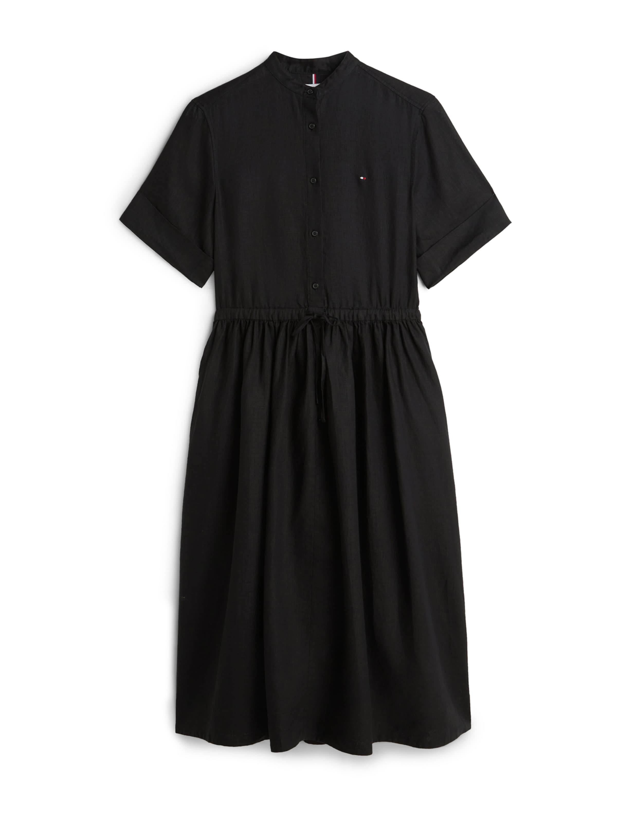 TOMMY HILFIGER Платье-рубашка 'ESS' в черном цвете
TOMMY HILFIGER Платье-рубашка 'ESS' в черном цвете