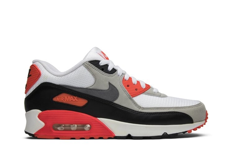 Кроссовки Nike Air Max 90 OG 'Infrared' 2015, белый
Кроссовки Nike Air Max 90 OG 'Infrared' 2015, белый