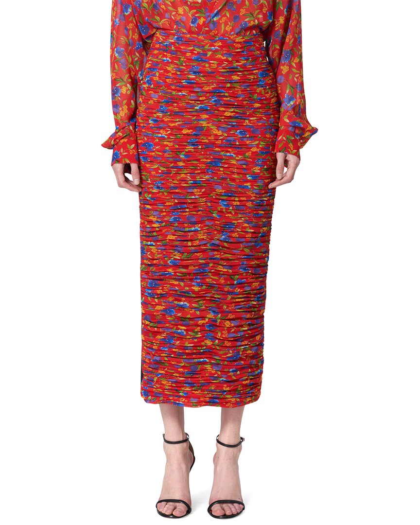 Юбка-миди со сборками Carolina Herrera, красный
Юбка-миди со сборками Carolina Herrera, красный