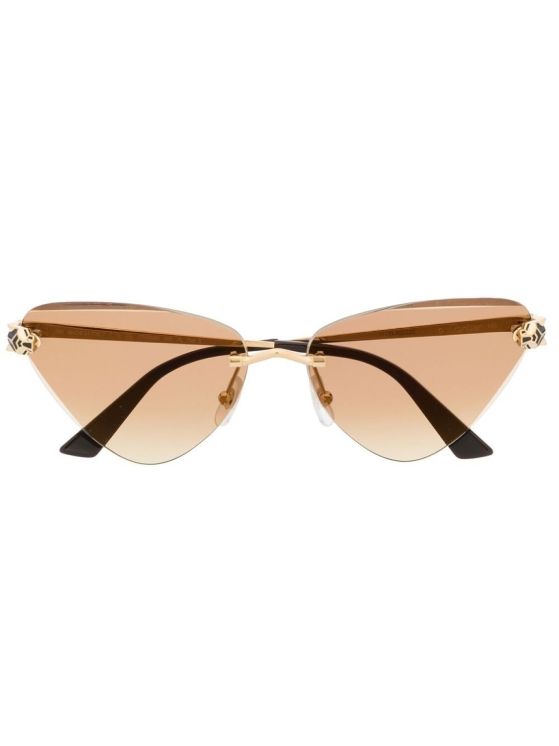 Cartier Eyewear солнцезащитные очки в оправе 'кошачий глаз', золотой
Cartier Eyewear солнцезащитные очки в оправе 'кошачий глаз', золотой