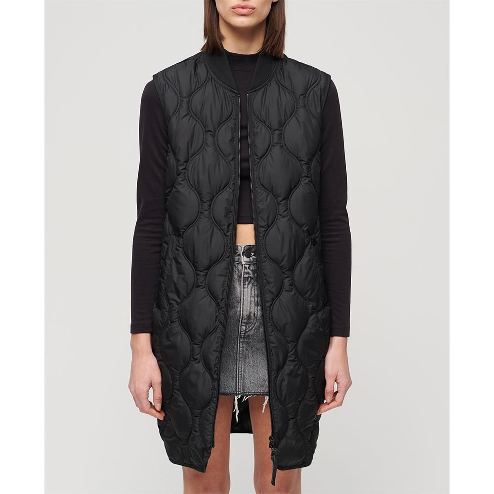Жилет Superdry Studios Long Liner Vest, черный
Жилет Superdry Studios Long Liner Vest, черный