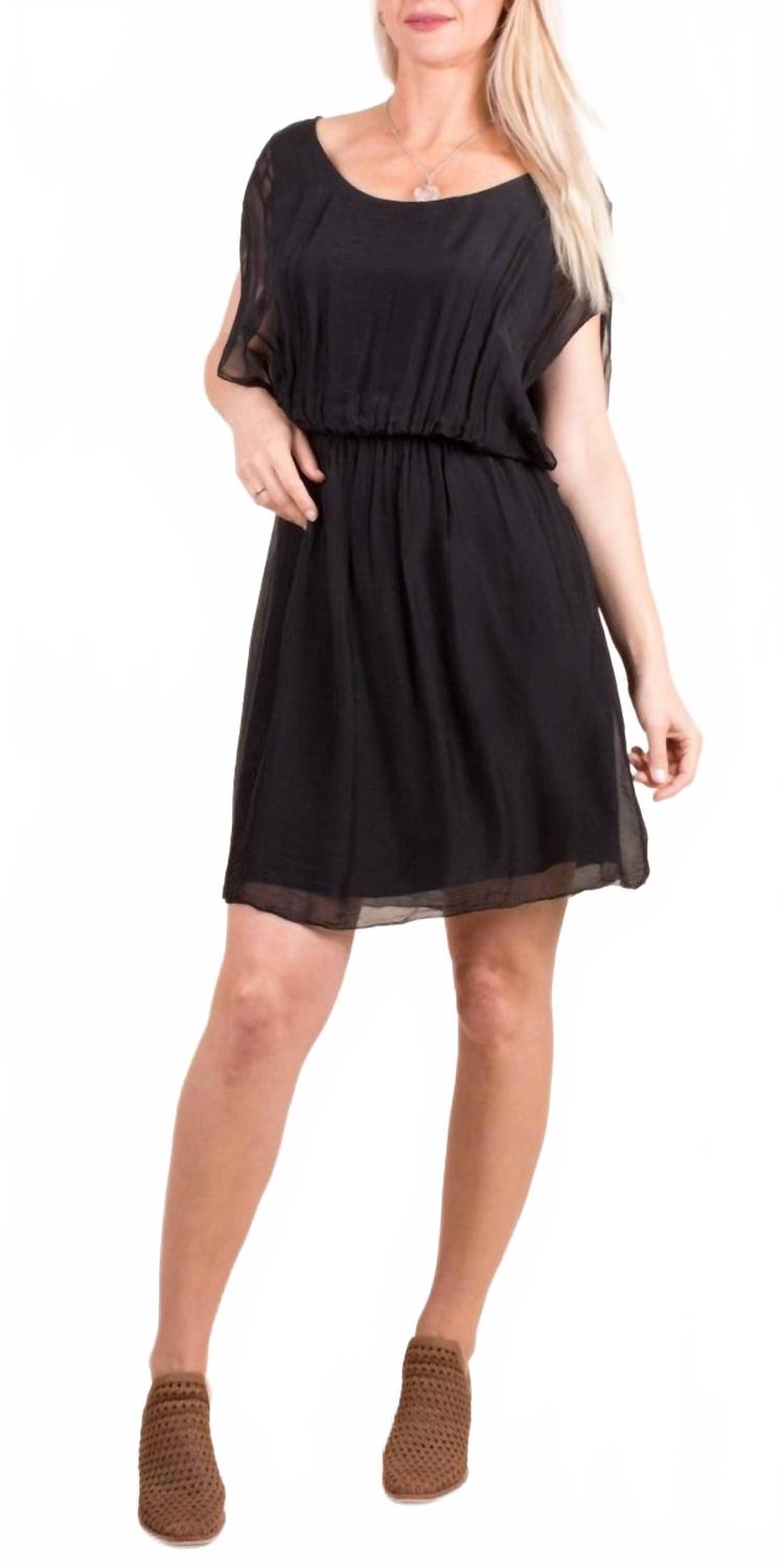 GIGI MODA Шелковое мини-платье Lodi черного цвета
GIGI MODA Шелковое мини-платье Lodi черного цвета