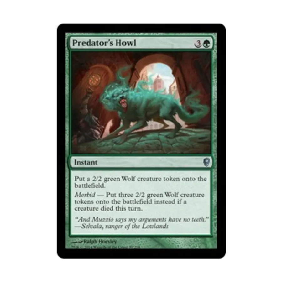 CCG Вой хищника (U), MTG - Conspiracy
CCG Вой хищника (U), MTG - Conspiracy