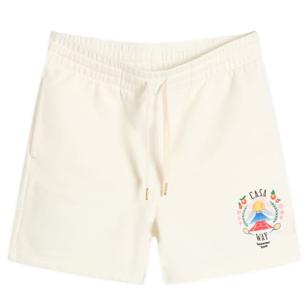 Спортивные шорты с вышивкой Casa Way Mountain Casablanca, белый
Спортивные шорты с вышивкой Casa Way Mountain Casablanca, белый