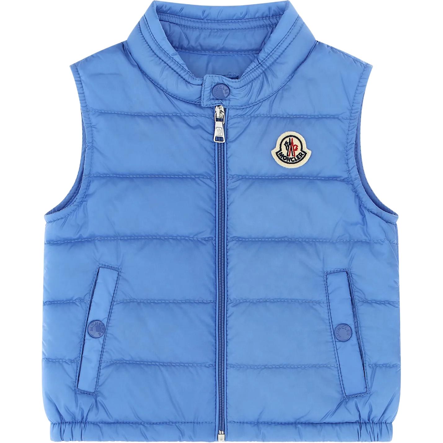 Пуховик Down Vest SS26 для младенцев и малышей Moncler, синий
Пуховик Down Vest SS26 для младенцев и малышей Moncler, синий