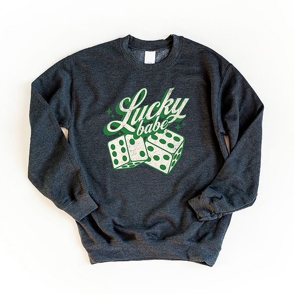 Свитшот Lucky babe dice Simply Sage Market, Dark Heather
Свитшот Lucky babe dice Simply Sage Market, Dark Heather