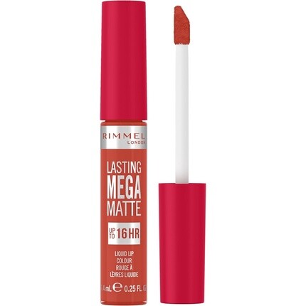 Rimmel London Lasting Mega Matte Liquid Lipstick Стойкая увлажняющая веганская формула 7,4 мл 920 Scarlet Flames
Rimmel London Lasting Mega Matte Liquid Lipstick Стойкая увлажняющая веганская формула 7,4 мл 920 Scarlet Flames