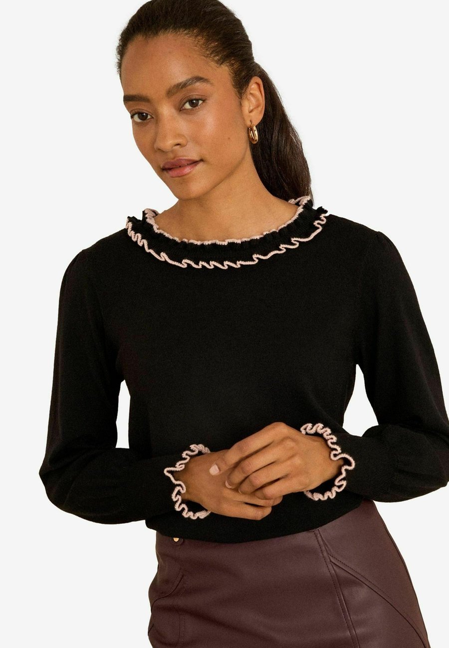 Джемпер Love & Roses REGULAR FIT, Black Double Contrast/Black
Джемпер Love & Roses REGULAR FIT, Black Double Contrast/Black