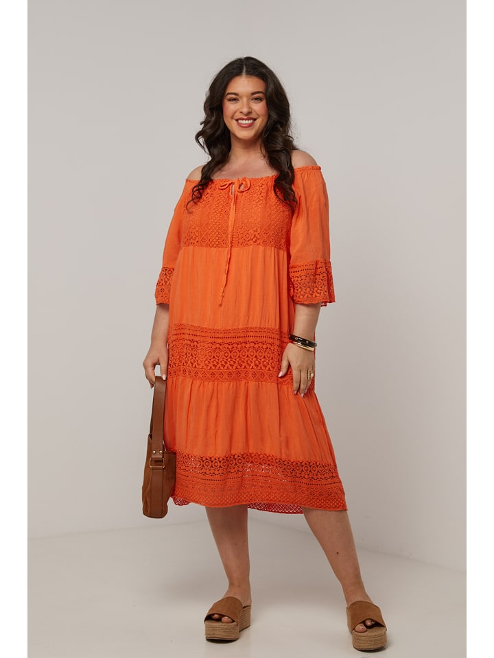 Платье до колена Curvy Lady, оранжевый
Платье до колена Curvy Lady, оранжевый