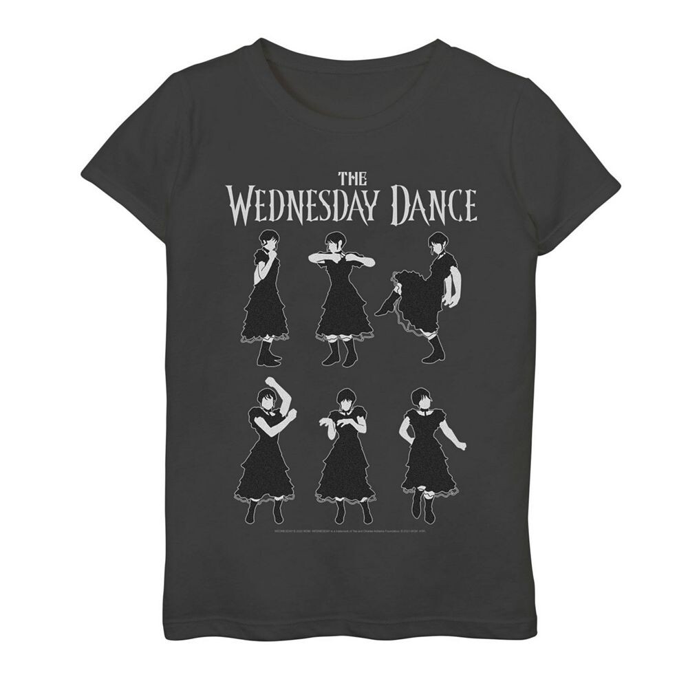 Футболка Girls Wednesday Addams Iconic Dance Steps с графическим рисунком Licensed Character, черный
Футболка Girls Wednesday Addams Iconic Dance Steps с графическим рисунком Licensed Character, черный