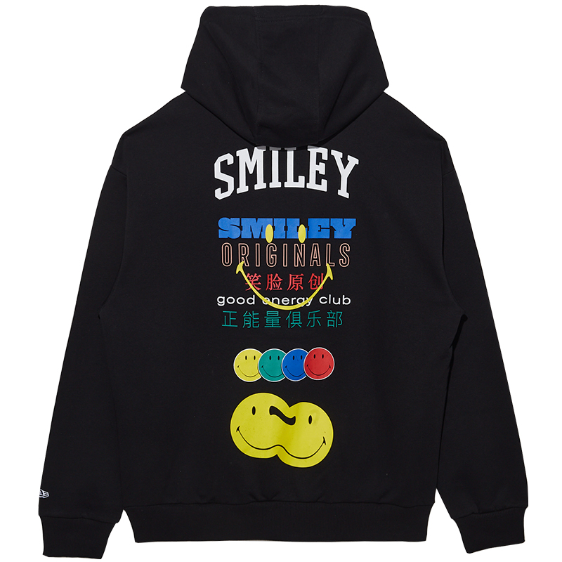 Свитшот Smiley Unisex New Era, черный
Свитшот Smiley Unisex New Era, черный