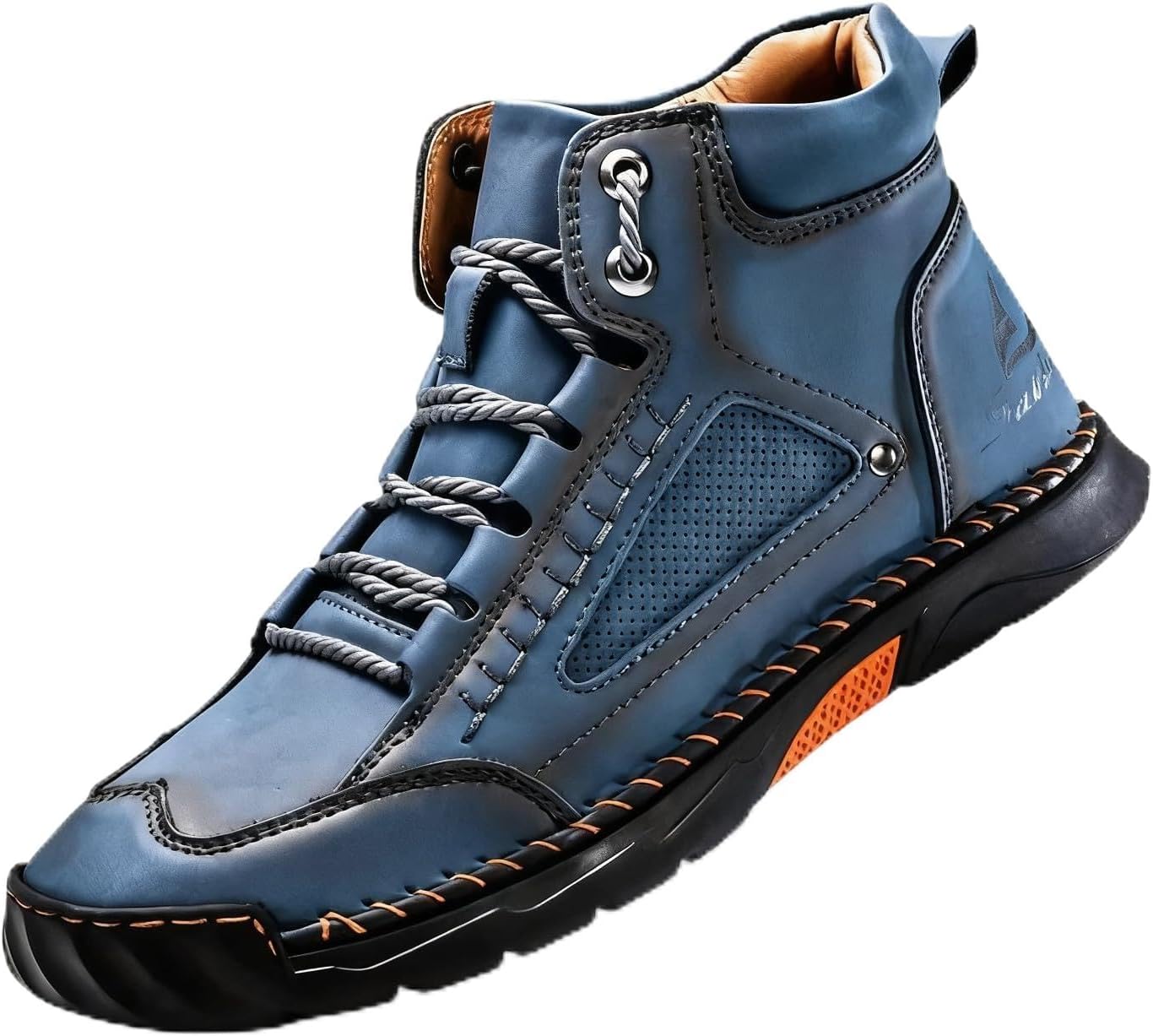 Мужские удобные кожаные ботинки ручной работы - водонепроницаемые, с поддержкой свода стопы, снятием давления, просторным носком, дышащие кожаные туфли Kaleluv, синий
Мужские удобные кожаные ботинки ручной работы - водонепроницаемые, с поддержкой свода стопы, снятием давления, просторным носком, дышащие кожаные туфли Kaleluv, синий