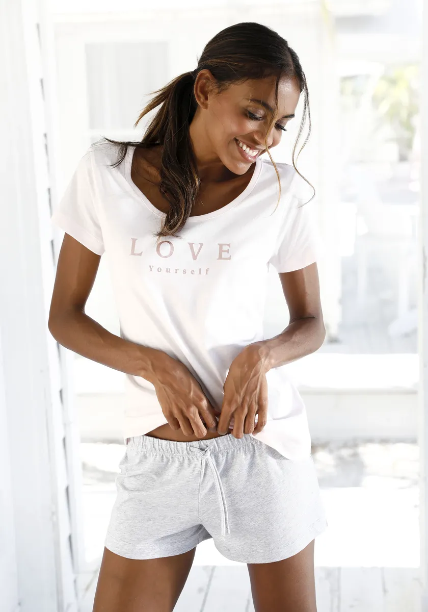 Buffalo Пижама (2 шт.), с эффектным принтом, цвет Rose-Bedruckt
Buffalo Пижама (2 шт.), с эффектным принтом, цвет Rose-Bedruckt