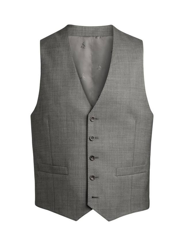 Однобортный шерстяной жилет Charles Tyrwhitt
Однобортный шерстяной жилет Charles Tyrwhitt
