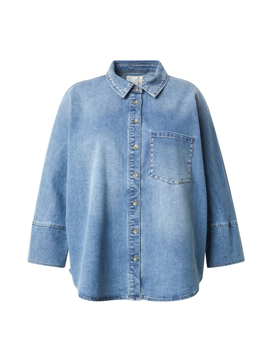 Блуза ONLY Carmakoma CARGrace, синий деним
Блуза ONLY Carmakoma CARGrace, синий деним