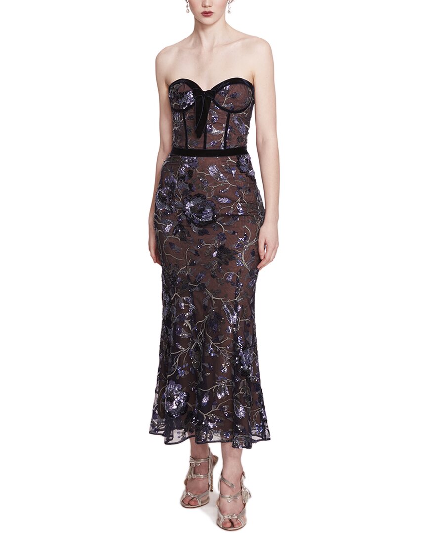 Платье Marchesa Notte, синий
Платье Marchesa Notte, синий