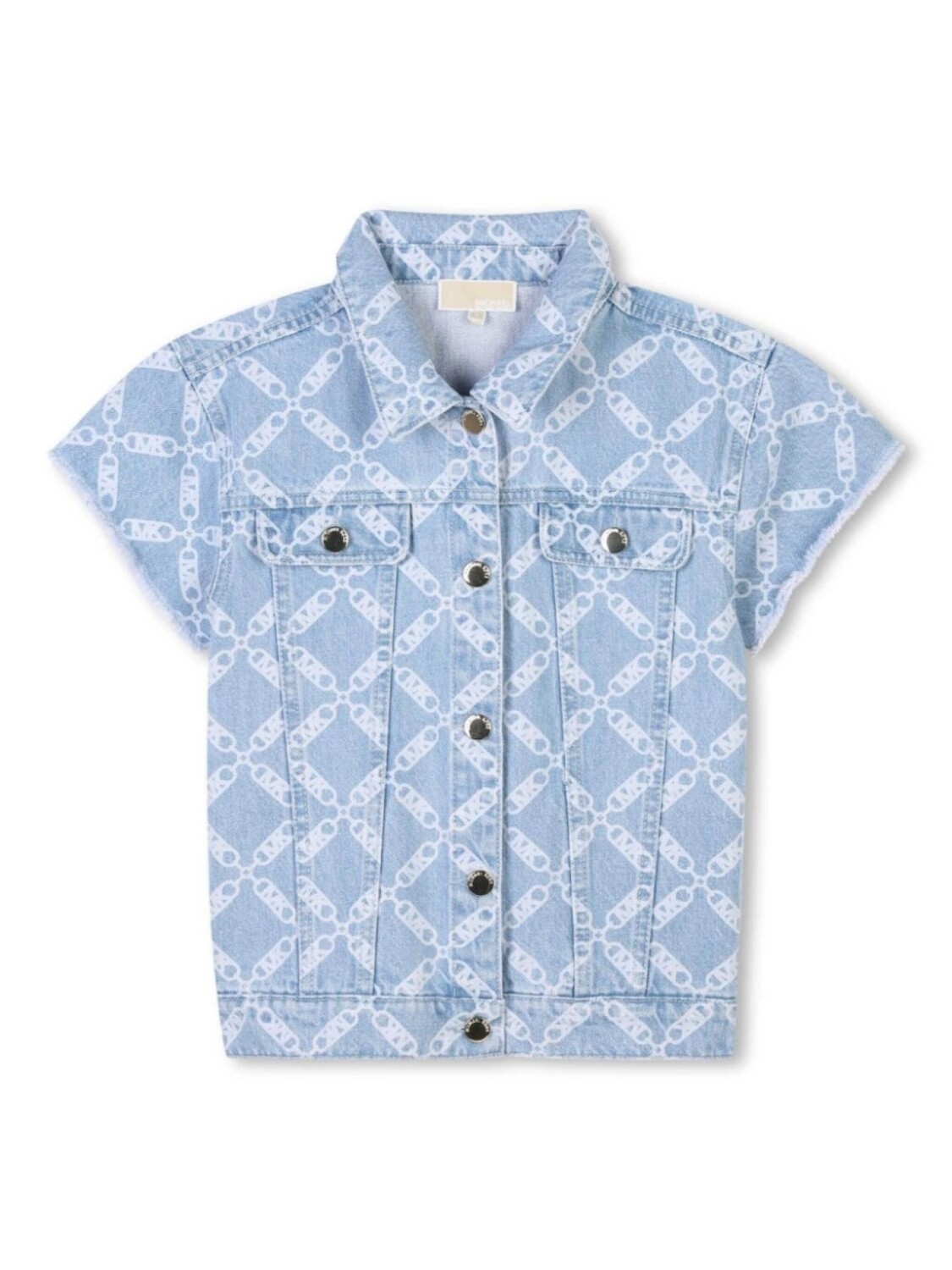 Джинсовая куртка с монограммой Michael Kors Kids, синий
Джинсовая куртка с монограммой Michael Kors Kids, синий