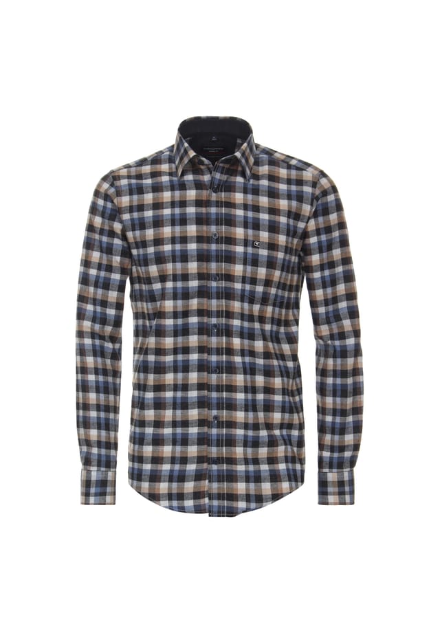 Рубашка фланелевая свободного покроя в клетку Casamoda, зеленый
Рубашка фланелевая свободного покроя в клетку Casamoda, зеленый