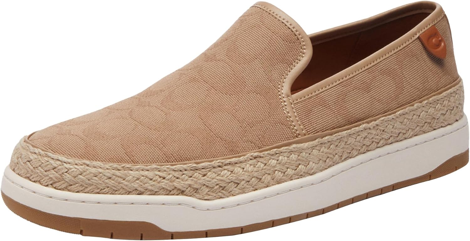 Coach Mens Miles Espadrille, Taupe
Coach Mens Miles Espadrille, Taupe