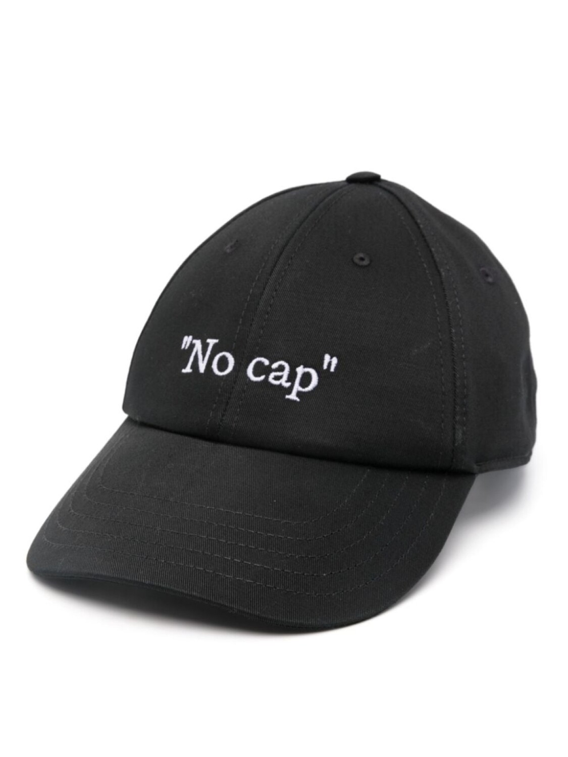 Off-White бейсболка No Cap, черный
Off-White бейсболка No Cap, черный