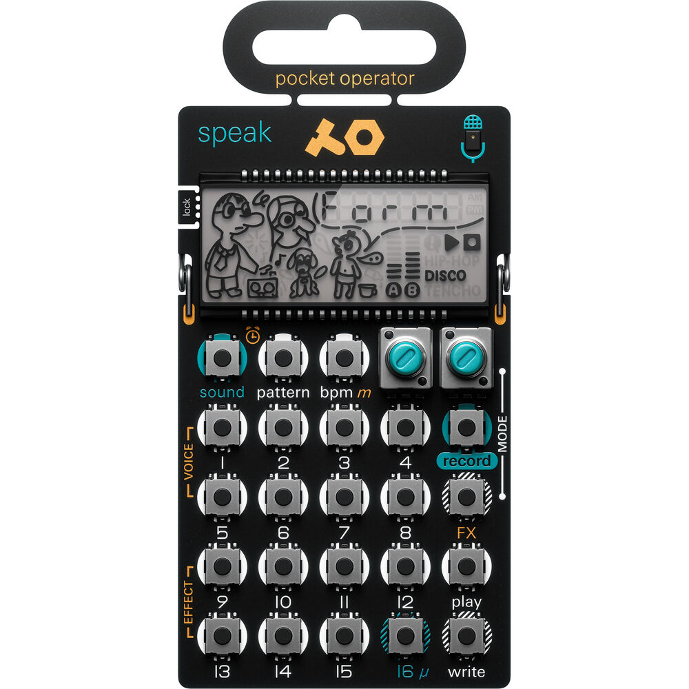 Синтезатор teenage engineering PO-35 Speak Pocket Operator Vocal
Синтезатор teenage engineering PO-35 Speak Pocket Operator Vocal