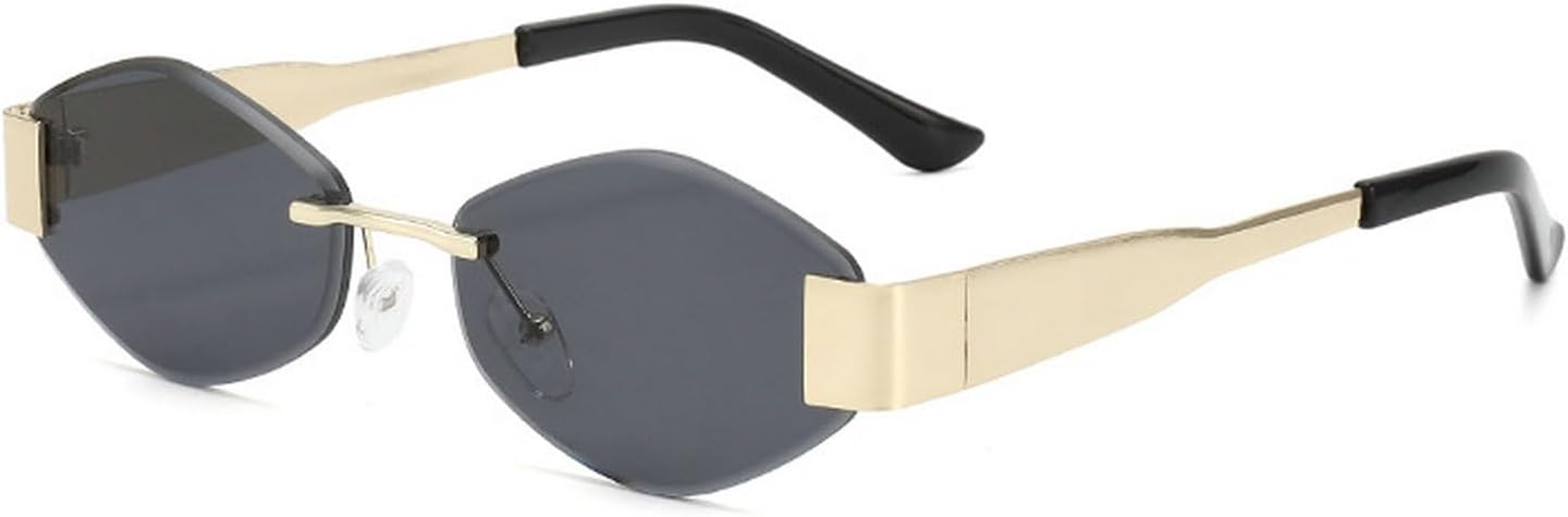 Laureles Безрамочные многоугольные солнцезащитные очки с градиентом для женщин, винтажные безрамочные металлические солнцезащитные очки для мужчин, панк-очки для женщин, C1
Laureles Безрамочные многоугольные солнцезащитные очки с градиентом для женщин, винтажные безрамочные металлические солнцезащитные очки для мужчин, панк-очки для женщин, C1