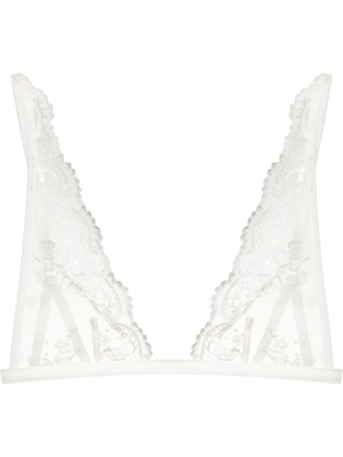 Kiki de Montparnasse бюстгальтер Juliette с мягкими чашками, белый
Kiki de Montparnasse бюстгальтер Juliette с мягкими чашками, белый