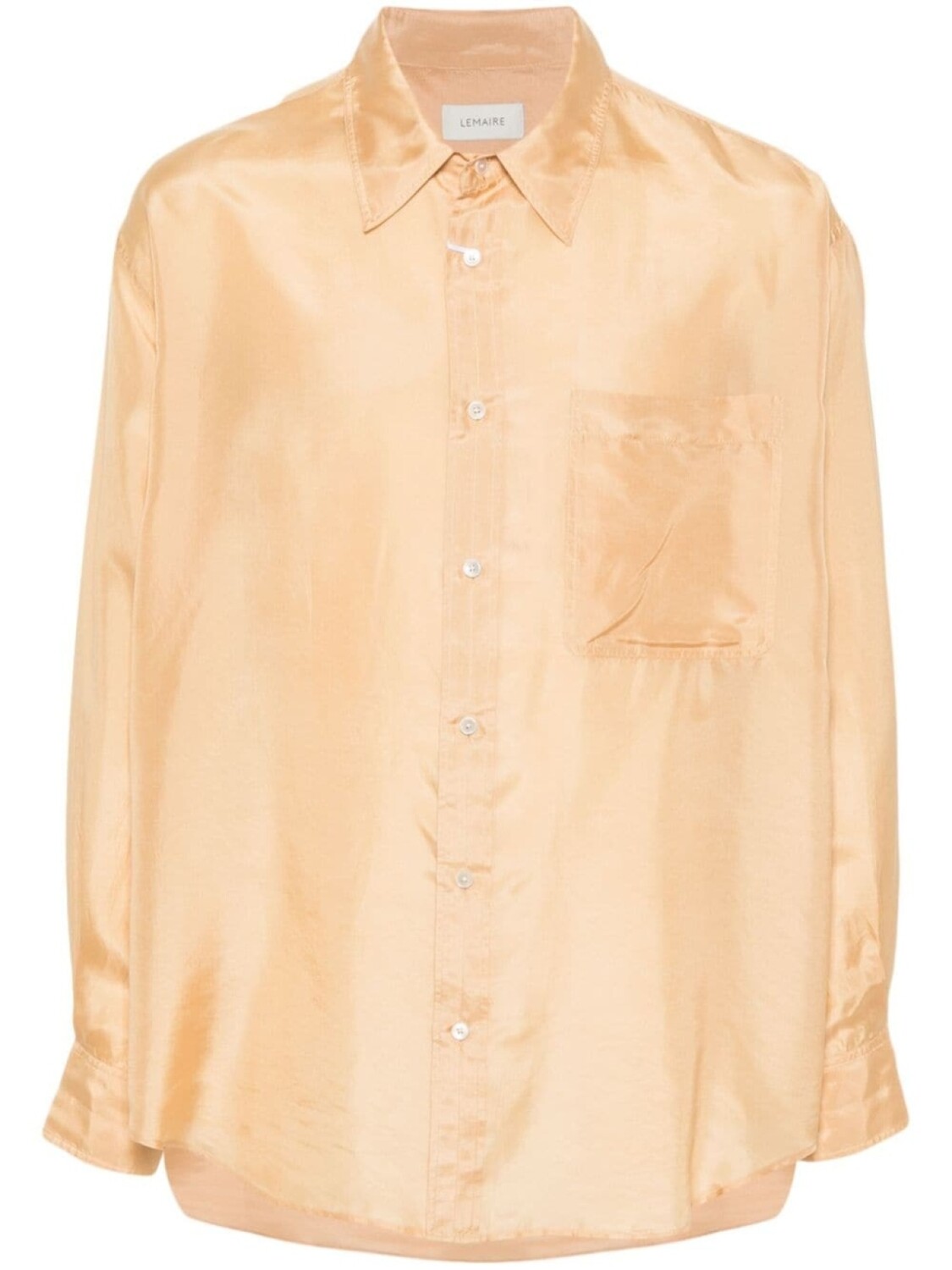 LEMAIRE satin silk shirt, оранжевый
LEMAIRE satin silk shirt, оранжевый