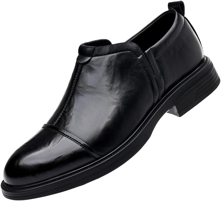 Мужские классические формальные оксфорды, мужские туфли с заостренным носком, туфли-дерби типа слип-он для смокинга, из лакированной кожи, классические деловые туфли Lhyxu, черный
Мужские классические формальные оксфорды, мужские туфли с заостренным носком, туфли-дерби типа слип-он для смокинга, из лакированной кожи, классические деловые туфли Lhyxu, черный