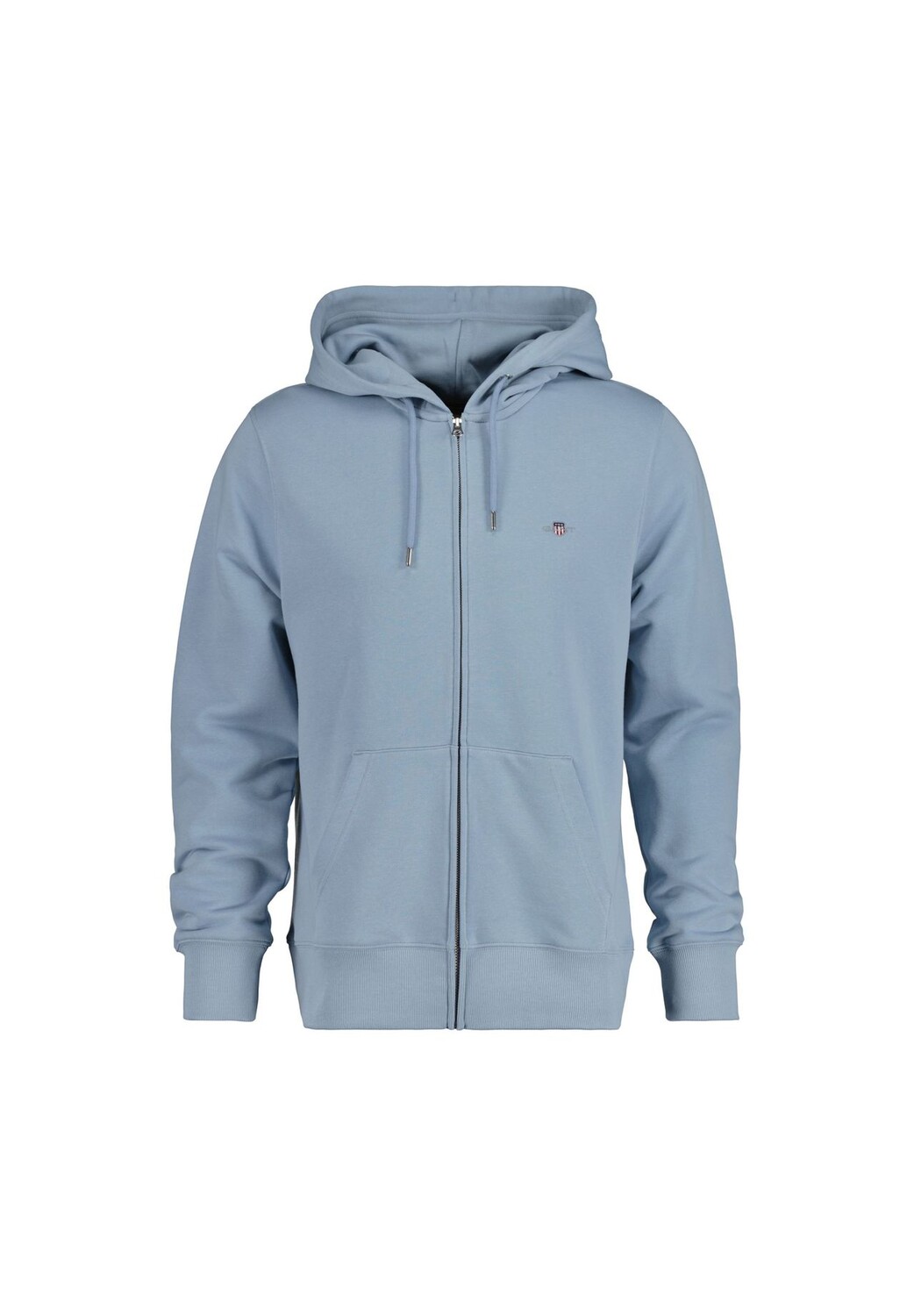 Толстовка мужская - REGULAR SHIELD FULL ZIP HOODIE, капюшон, микс хлопка GANT, светло-синий
Толстовка мужская - REGULAR SHIELD FULL ZIP HOODIE, капюшон, микс хлопка GANT, светло-синий
