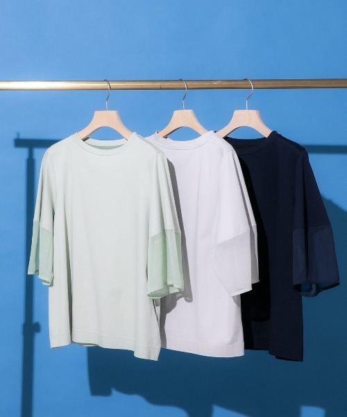 Футболка с прозрачной вставкой и воротником-стойкой Human woman, светло-зеленый
Футболка с прозрачной вставкой и воротником-стойкой Human woman, светло-зеленый