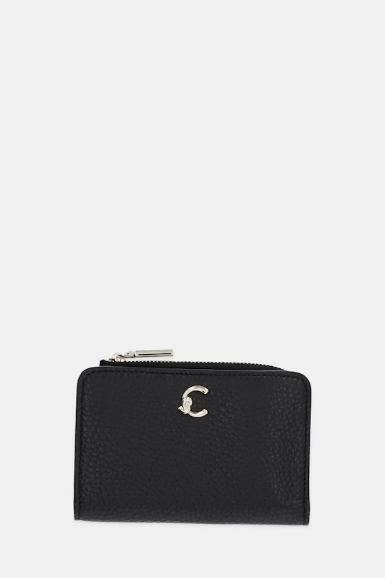 Кожаный кошелек Coccinelle, черный 
Кожаный кошелек Coccinelle, черный
