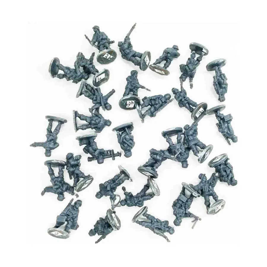 Сборник танково-гренадерского взвода № 17, Flames of War - WWII - German - Infantry - Loose Miniatures (15mm)
Сборник танково-гренадерского взвода № 17, Flames of War - WWII - German - Infantry - Loose Miniatures (15mm)