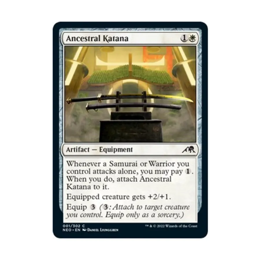 CCG Катана предков (С) (Рольга), MTG - Kamigawa : Neon Dynasty
CCG Катана предков (С) (Рольга), MTG - Kamigawa : Neon Dynasty