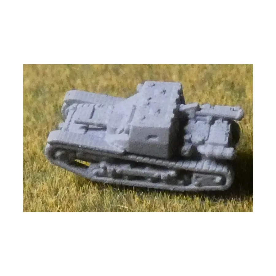 Танкетка L3/CV33 с 20-мм пушкой, Scotia Micro Models - WWII - Axis Forces (1:300)
Танкетка L3/CV33 с 20-мм пушкой, Scotia Micro Models - WWII - Axis Forces (1:300)