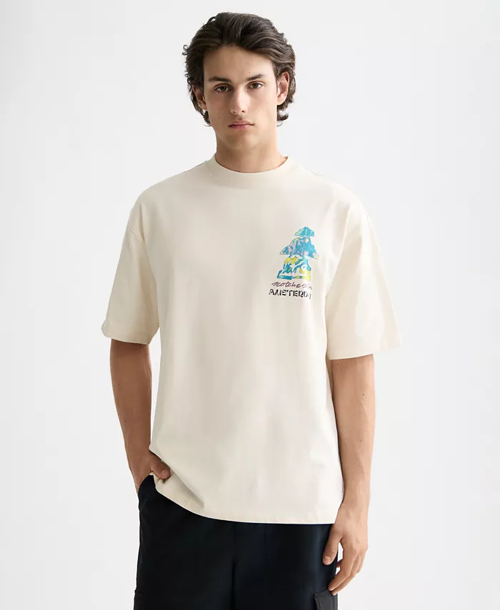 Мужская футболка с принтом Relaxed Fit с короткими рукавами Scotch & Soda, белый
Мужская футболка с принтом Relaxed Fit с короткими рукавами Scotch & Soda, белый