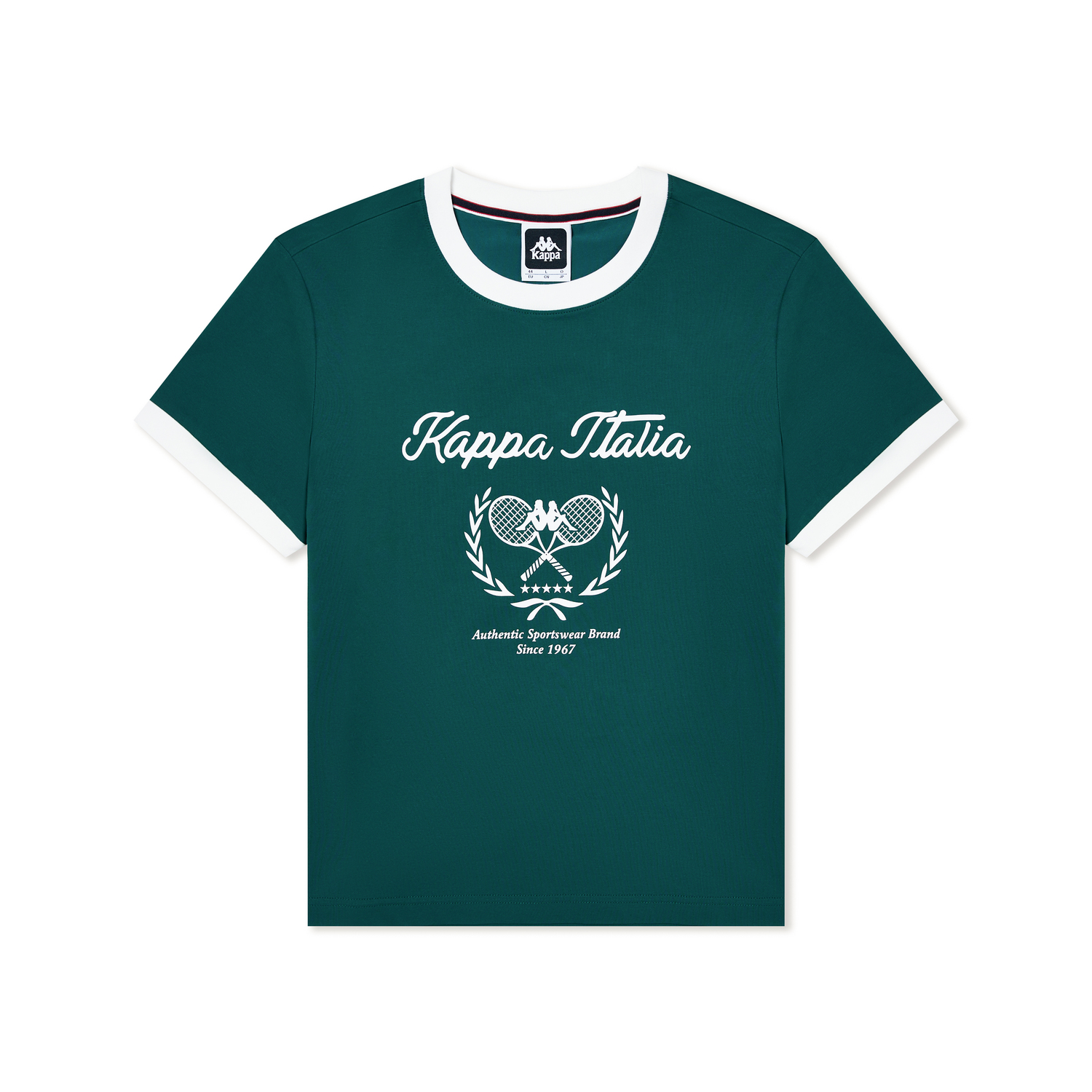 Kappa Летняя футболка Regular женская Pine Green
Kappa Летняя футболка Regular женская Pine Green