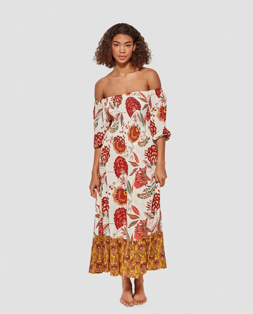 Платье с рукавами 3/4 и принтом Gisela, мультиколор
Платье с рукавами 3/4 и принтом Gisela, мультиколор