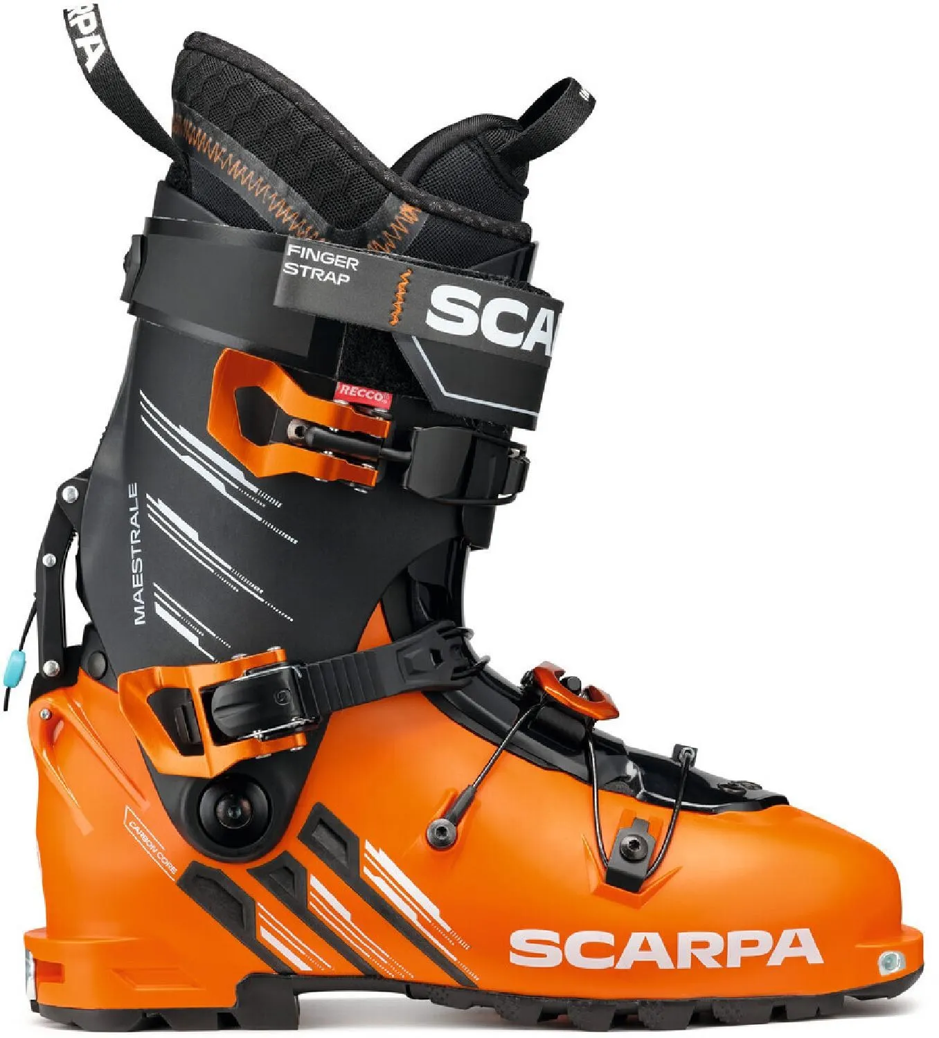 Мужские лыжные ботинки Maestrale Alpine Touring - 2024/2025 Scarpa, Orange/Black 
Мужские лыжные ботинки Maestrale Alpine Touring - 2024/2025 Scarpa, Orange/Black