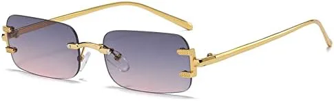 Солнцезащитные очки без оправы в винтажной металлической оправе, прямоугольной формы, для женщин, тонированные солнцезащитные очки без оправы MTZJH, Grey Pink
Солнцезащитные очки без оправы в винтажной металлической оправе, прямоугольной формы, для женщин, тонированные солнцезащитные очки без оправы MTZJH, Grey Pink